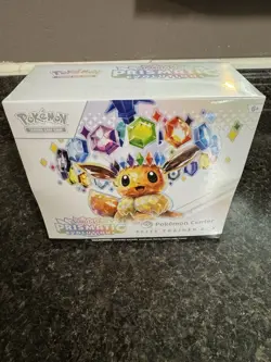 Pokemon Center Exclusive Prismatic Evolutions ETB Elite Trainer Box Sealed - Image 1