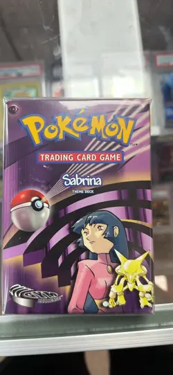 Pokemon Gym Challenge Sabrina Theme Deck Sealed Wizards of the Coast 1999 - Image 1