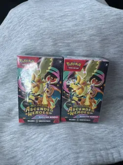 Pokemon: 2 Brand New Sealed Ascended Heroes Booster Bundles - Image 1