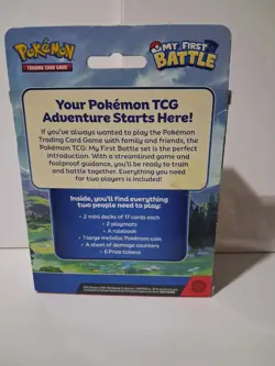 Pokemon My First Battle Game Sealed Boxed Unchecked. - Image 2