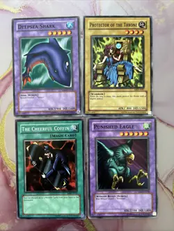 Yugioh Metal Raiders 4 Card Lot Vintage - Image 1