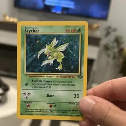 Pokemon TCG Jungle Scyther 1999 10/64 holo mint - Image 1