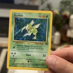 Pokemon TCG Jungle Scyther 1999 10/64 holo mint - Image 2