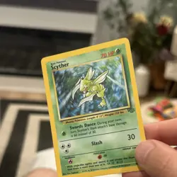 Pokemon TCG Jungle Scyther 1999 10/64 holo mint - Image 3