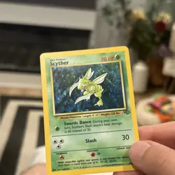 Pokemon TCG Jungle Scyther 1999 10/64 holo mint - Image 4