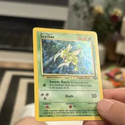 Pokemon TCG Jungle Scyther 1999 10/64 holo mint - Image 5