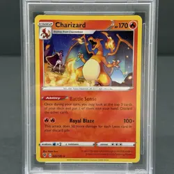 Pokemon Charizard 025/185 Swsh04: Vivid Voltage Regular PSA 10 - Image 2