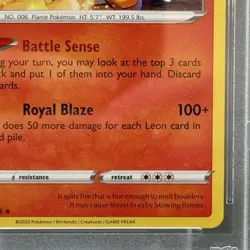 Pokemon Charizard 025/185 Swsh04: Vivid Voltage Regular PSA 10 - Image 5
