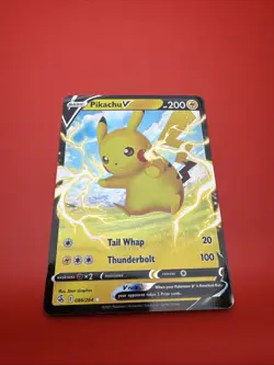 Pokemon TCG Pikachu V Fusion Strike 086/264 Holo Ultra Rare NM - Image 1