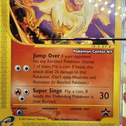 CGC 10 GEM MINT Rapidash 2002 Black Star Promo 51 Pokemon TCG POKEMON CENTER NY - Image 3