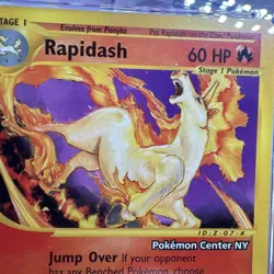 CGC 10 GEM MINT Rapidash 2002 Black Star Promo 51 Pokemon TCG POKEMON CENTER NY - Image 5