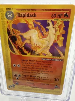 CGC 10 GEM MINT Rapidash 2002 Black Star Promo 51 Pokemon TCG POKEMON CENTER NY - Image 3