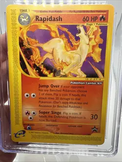 CGC 10 GEM MINT Rapidash 2002 Black Star Promo 51 Pokemon TCG POKEMON CENTER NY - Image 4