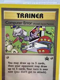 2000 POKEMON PROMO BLACK STAR POKEMON LEAGUE 16 COMPUTER ERROR CGC 10 - Image 5