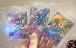 Pokemon First Partner Illustration Collection Series 1 Alola Starters Promo Set - Image 1