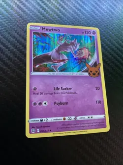 Pokemon TCG Mewtwo 056/172 Cosmos Promo 2022 Brilliant Stars NM Condition - Image 2