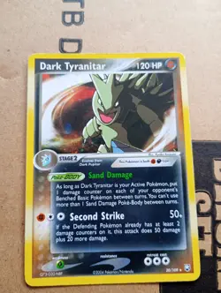 Pokemon TCG Dark Tyranitar 2004 Holo EX Team Rocket Returns 20/109 - Image 1
