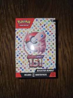 Pokemon TCG Scarlet & Violet 151 Booster Bundle Brand New Factory Sealed Pokemon - Image 1