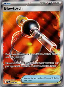 Blowtorch 117/094 Ultra Rare Phantasmal Flames Pokemon Holo Near Mint - Image 1