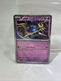 Pokemon Phantasmal Flames Sealed Zacian Promo #014 Pre-Release Deck #ML - Image 1