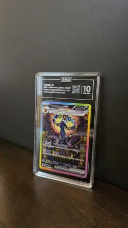 Pokemon Umbreon ex 161/131 Prismatic Evolutions SIR TAG Mint 10 Ranked Top 50 - Image 2