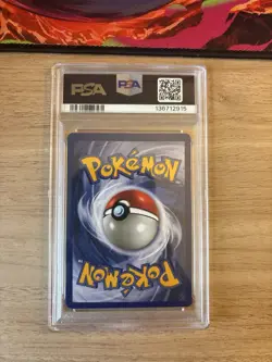 Pokemon TCG Machamp Holo Rare 1st Edition PSA 8 - Image 2