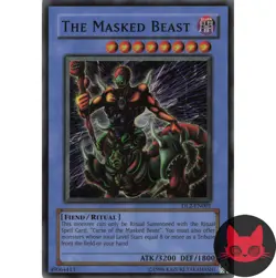 Yugioh The Masked Beast DL2-EN001 Super Rare NM - Image 1