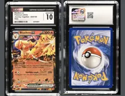 Pokemon Card | Blaziken ex 024/159 | 2025 SV09: Journey Together Holo CGC 10 - Image 1