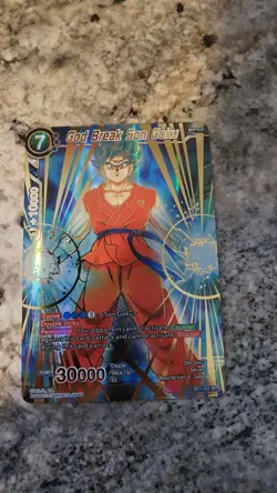 Dragon Ball Super Card Game God Break Son Goku (SPR) - Galactic Battle (DBS-B01) - Image 1