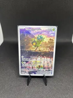 Teal Mask Ogerpon Promo SV: Scarlet & Violet Promo Cards 123 NM Holo - Image 1