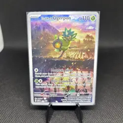Teal Mask Ogerpon Promo SV: Scarlet & Violet Promo Cards 123 NM Holo - Image 2
