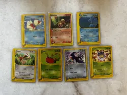 Pokemon 7 Card E-Reader Lot - Image 1