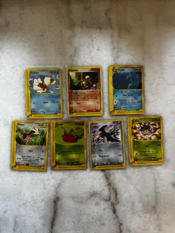 Pokemon 7 Card E-Reader Lot - Image 2