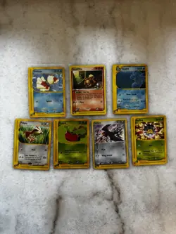 Pokemon 7 Card E-Reader Lot - Image 3