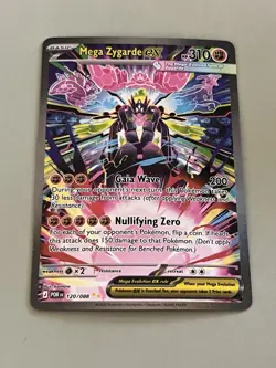 Pokemon TCG Mega Zygarde EX SIR Card 120/088 Mega Evolution Perfect Order - Image 1