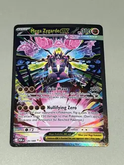 Pokemon TCG Mega Zygarde EX SIR Card 120/088 Mega Evolution Perfect Order - Image 2