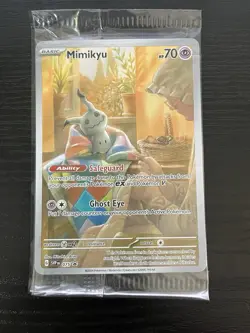 Pokemon TCG NM SEALED Mimikyu 075 Sv: Scarlet & Violet Promo Cards Holo 2024 - Image 1
