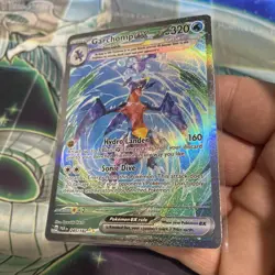 Pokemon Garchomp EX Card TCG Sv04: Paradox Rift Holo 245/182 - Image 3
