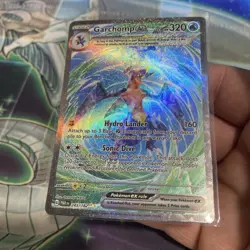 Pokemon Garchomp EX Card TCG Sv04: Paradox Rift Holo 245/182 - Image 4