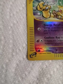 Kadabra Expedition Set 84/165 Reverse Holo Pokemon TCG Vintage - Image 2