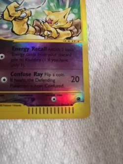 Kadabra Expedition Set 84/165 Reverse Holo Pokemon TCG Vintage - Image 3