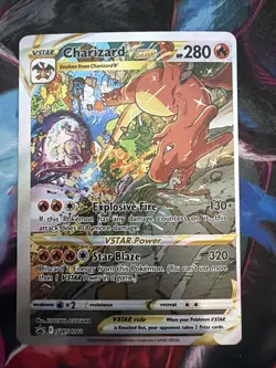 Pokemon TCG MISCUT Charizard VSTAR SWSH262 - Image 1