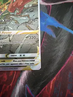 Pokemon TCG MISCUT Charizard VSTAR SWSH262 - Image 4