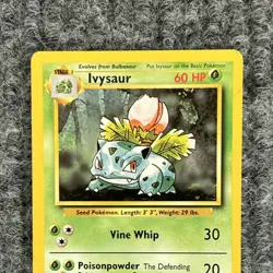 Vintage Pokemon Base Set Ivysaur 30/102 Uncommon Very Good - Image 3