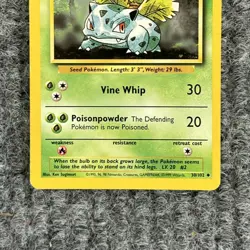 Vintage Pokemon Base Set Ivysaur 30/102 Uncommon Very Good - Image 4