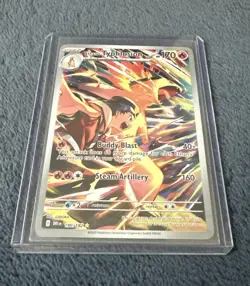 Pokemon Ethan's Typhlosion 190/182 SV10 Illustration Rare Full Art Holo - Image 1