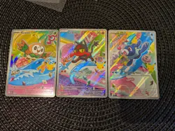 Pokemon TCG First Partners Illustration Collection Alola Set - Image 1