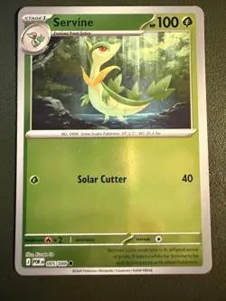Pokemon TCG Servine 5/88 Perfect Order ME3 Reverse Holo NM - Image 1
