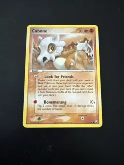 Pokemon TCG Cubone EX Team Rocket Returns 51/109 Regular Common Non Holo - Image 1