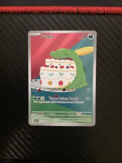 Gulpin 154/142 Stellar Crown Illustration Rare Pokemon TCG NM - Image 1